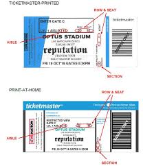 Mai um 10 uhr hier im ticketmaster presale! Why Has My Aisle Information Printed Incorrectly On My Tickets Ticketmaster Help
