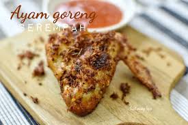 Menu ini sangat sesuai dijadikan lauk untuk nasi lemak, nasi kukus. Ayam Goreng Berempah Mudah Dan Pasti Sedap Buat Orang Lapo