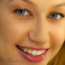 Tiny Gold Nose Ring Hoop