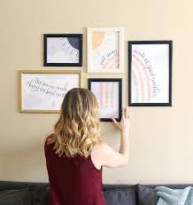 Create your own gallery wall with any of these 33 totally free modern art printables. Free Printable Wall Art My Trick To Create A Gallery Wall In Minutes