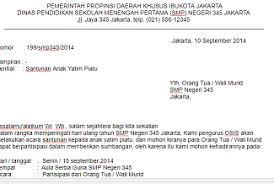 Baik tembusan maupun catatan tidak selalu ada dalam surat resmi. Surat Resmi Sekolah Semua Surat