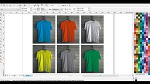 Download Cara Mengganti Warna Mockup Kaos Di Coreldraw Belajar Coreldraw Youtube
