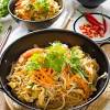 I made this with chicken, you can use prawns too. 1