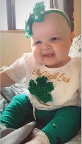 Ella Jane Higgins, celebrating St Patrick's day in Claddagh 🍀🍀