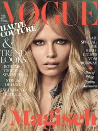 Natasha Poly for Vogue Germany October 2014