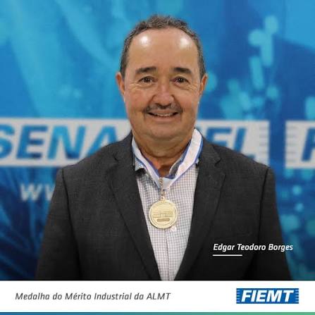 Empres&aacute;rios s&atilde;o homenageados com Medalha do M&eacute;rito Industrial - Federa&ccedil;&atilde;o das Ind&uacute;strias do Estado de Mato Grosso