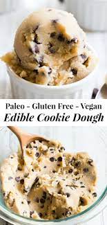 After Many Taste Tests I Ve Come Up With The Best Paleo Edible Cookie Dough Recipe That Gluten Free Dairy Free Recipes Free Desserts Edible Cookie Dough Recipe
