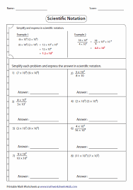 Mul Div Large Png 448 637 Scientific Notation Worksheet Scientific Notation Scientific Notation Activities