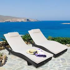 Outdoor Rattan Chaise Lounge Chair Ebay Pool Chaise Lounge Pool Chaise Lounge Chair Outdoor