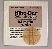 Image result for Nitroglycerin Patch