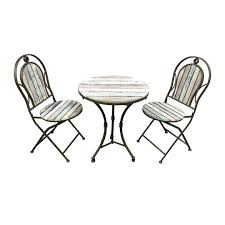 We can't think of any garden this bistro set won't suit. Wooden Bistro Set Timber Garden Furniture Mcd S