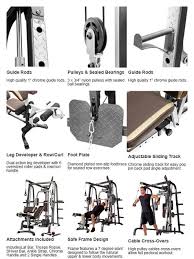 marcy smith machine cage system md 9010g