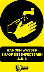 Neemt u dan contact op met het rivm of ga naar www.rijksoverheid.nl. Bol Com Handen Wassen En Of Desinfecteren Sticker Corona Veilig Sociaal Markering