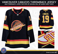 Nhl, the nhl shield, the word mark and image of the stanley cup and nhl conference logos are registered trademarks of the national hockey league. Vancouver Canucks Unveil Four New Uniforms Sportslogos Net News