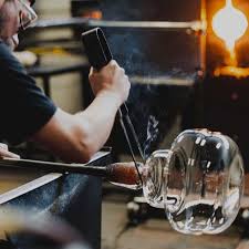 Custom Hand Blown Glass Lighting Store Commercial Lighting Design Studio Hennepin Made