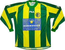 Laat je gegevens achter en win! 2003 04 Ado Den Haag Match Issue Home L S Shirt 8 Classic Retro Vintage Football Shirts