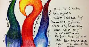 The Helpful Art Teacher Colored Pencil Tutorial Blending Analogous Colors Blending Colored Pencils Color Pencil Drawing Pencil Drawing Tutorials