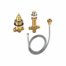 Check spelling or type a new query. Hansgrohe 3 Hole Thermostatic Tub Filler Rough 04124181 The Home Depot