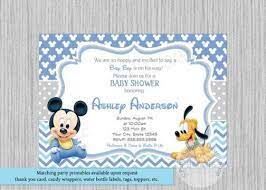 Disenos De Invitaciones De Mickey Bebe Para 1 Ano Mickey Mouse Baby Shower Mickey Baby Showers Baby Shower Invitations For Boys