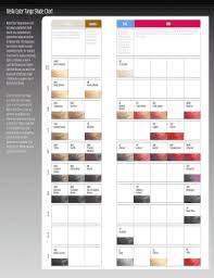 Wella Color Tango Chart Fill Online Printable Fillable
