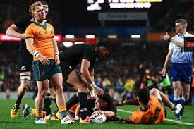 The bledisloe cup is a rugby union competition between the national teams of australia and new zealand that has been contested since the 1930s. Bledisloe Cup 2021 Live Updates Wallabies Vs All Blacks At Eden Park Results Draw Scores Schedule Tips Odds Teams