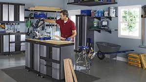 The cabinets go great with the custom floor and car lift. Garage Cabinets At Lowes Com