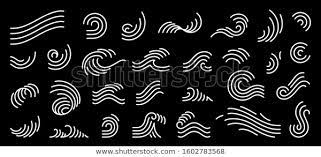 Line Stripe Logo Design Decoration Single Stock Vector Water Wave Logo Design Line Abstract Shape Oce Logo Design Waves Logo Black And White Wallpaper