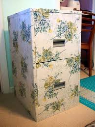 Decoupage Filing Cabinet Update Mod Podge Rocks Decoupage Furniture Filing Cabinet File Cabinet Makeover