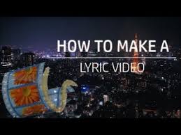 Create lyric videos with simple drag and drop mechanism. How To Make A Lyric Video Using Windows Movie Maker Youtube