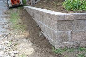 Retaining Wall 1600x1060 Retaining Wall Before Amp After Omaha Landscape Designomaha Sloped Backyard Landscaping Retaining Walls Retaining Wall Design