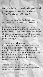 Read on to learn more about the legacy of mr. Mr Kate On Twitter We Need More Spaces And Creativeweirdos For Our What S My Aesthetic Series See How To Submit Your Space In The Pic And Take The Quiz Here Https T Co Dd3lwxd5e5 Https T Co Ksiam2owms