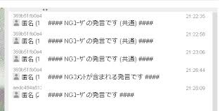 Ngユーザー コメント設定をする マニュアル Fc2ライブヘルプ