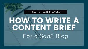 A table of authorities (toa) section that describes all sources of legal authority used in the brief. How To Write A Content Brief For A Saas Blog Survey Template
