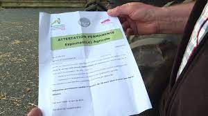 Téléchargez ici l'attestation validée par la préfecture de l'aveyron pour le déplacement des agriculteurs (trices). Coronavirus Les Agriculteurs Du Limousin Disposent D Une Attestation De Deplacement Permanente