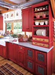 Diy Country Kitchen Decorating Ideas Red Country Kitchens Country Kitchen Decor Country Kitchen Designs