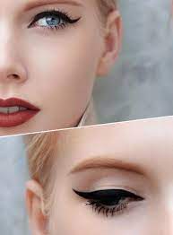 Cat Eye And Red Lips Spring Makeup Perfect Cat Eye Eye Makeup