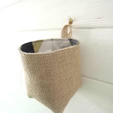 Panier De Rangement Vide Poche Toile De Jute Paniere En Tissu Un Grand Marche Panier Rangement Jute Toile De Jute