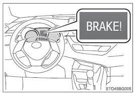 Toyota Ch R Owners Manual Pcs Pre Collision System Using The Driving Support Systems