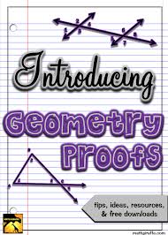 High School Geometry Blog Post Adding A Step To My Sequence Of Lessons For Introducing Geometry Proofs Geometry Proofs Teaching Geometry Geometry High School