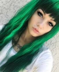 Pin By Rosietopsecret On Hair Green Hair Dye Hair Styles Alternative Hair