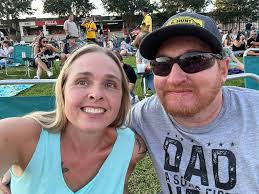 Leah enjoying a night out in Indiana at a Luke Bryan concert