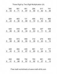 The Multiplying Three Digit By Two Digit 36 Per Page A Math W Multiplication Worksheets Math Multiplication Worksheets Printable Multiplication Worksheets