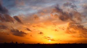 When the sun has set, no candle can replace it. Time Lapse Sunset Sky Clouds Hd 1080p Youtube