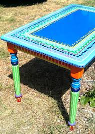 Hand Painted Furniture Custom Made To Order Preorder Etsy Whimsical Furniture Colorful Furniture Funky Painted Furniture