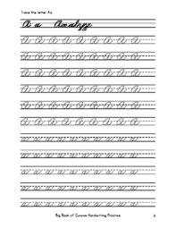 Check spelling or type a new query. Big Book Of Cursive Handwriting Practice Over 18 000 Cursive Tracing Units