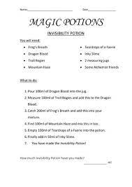 Capacity Magic Potions Empty Measuring Jug Teaching Resources Math Lessons Math Measurement Ks1 Maths