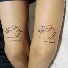 The tattoo on finger reflects the relation between brother and sister. 1001 Ideas For Matching Brother And Sister Tattoos