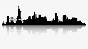 Manhattan bridge and skyline silhouette view from brooklyn at sunset. Brooklyn Bridge Sticker Wall Decal Adhesive Silhouette De New York Png Transparent Png Transparent Png Image Pngitem
