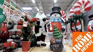 Home Depot Christmas Christmas Decor At Home Depot Christmas Shopping Ornaments Decorations Wreaths Youtube