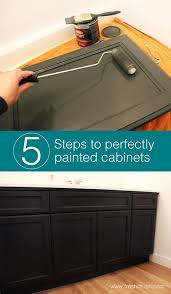 Painting Wood Cabinets One Room Challenge Week 3 Fresh Crush Painting Wood Cabinets Diy Kitchen Cabinets Painting Cabinets